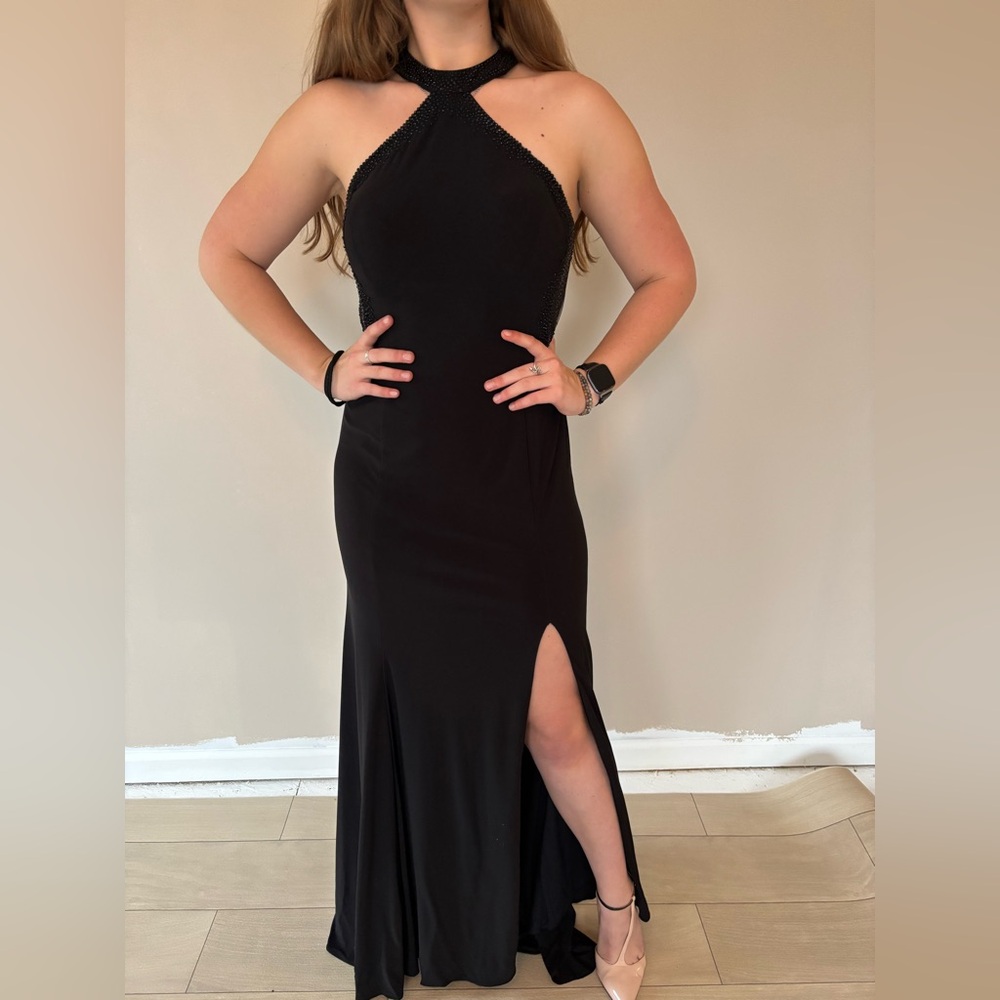 Madison James Black Gown